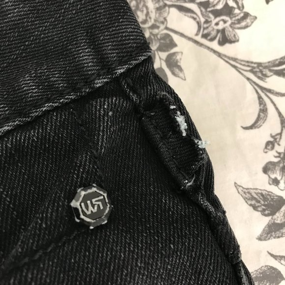 🚄Aggravated Mentality Men's Jeans | Black | Size 32W x 32L - Picture 14 of 16